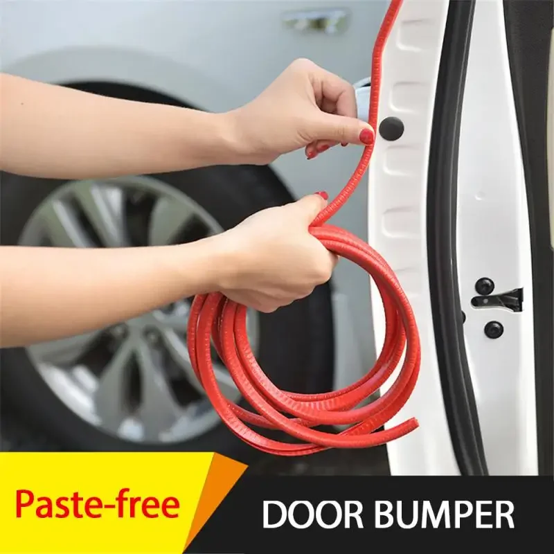 5m Auto Door Edge Protector Anti Scratch Sealing Strip Guard Trim Automobile Door Stickers Styling Mouldings Decor Accessories