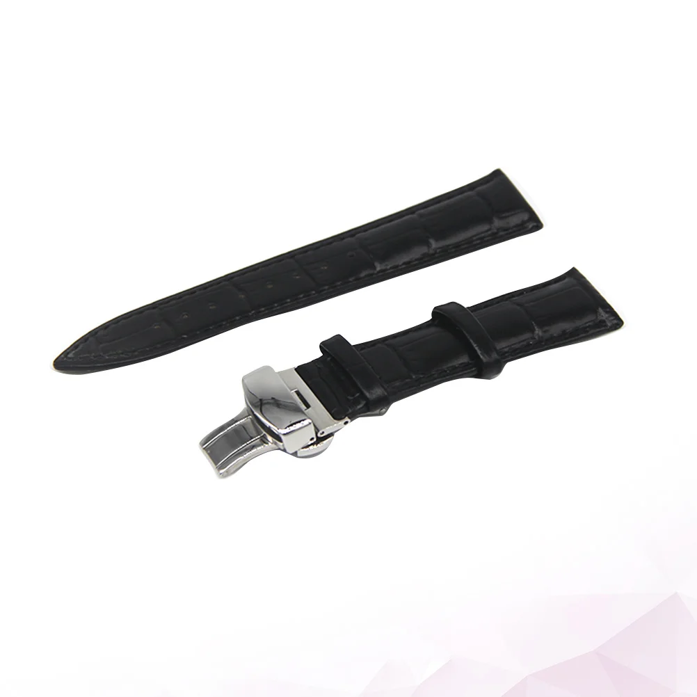 20mm Premium Watchband Straps Stylish Durable Replacement for Men Smooth Texture Seamless Welding Comfortable Wearing