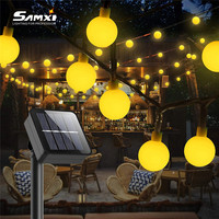 Led Solar Lamps Outdoor 5m 7m 12m 22m Power LED String Fairy Lights Solar Light Garden Christmas Party Decoration String Ligh