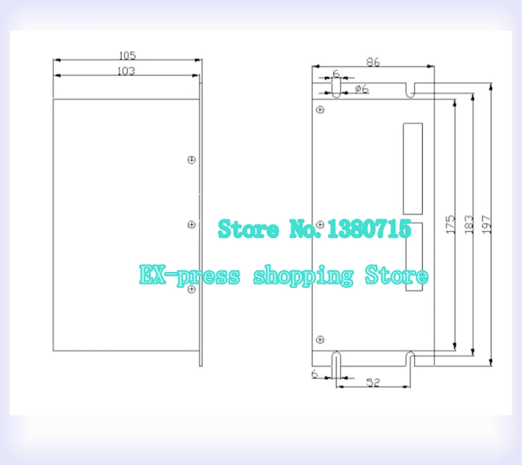 2M2260 Stepper Motor Driver 220V AC For 86110130-Size 86 110 130 Hybrid Motor VCC 24V R=2K, Greater Than 1/8W