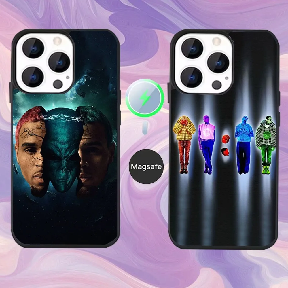 

Chris Brown American Rapper Phone Case For iPhone 16,15,14,13,12,11,Pro,Max,Plus,Mini,Magsafe,Magnetic Wireless Charging Case