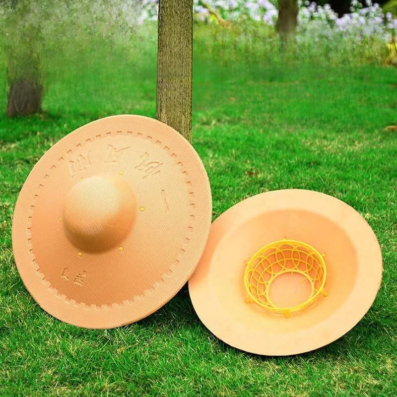 chapeu-de-palha-plastica-com-aba-larga-a-prova-de-sol-e-chuva-para-pesca-colheita-de-cha-chapeu-de-fazendeiro-protecao-uv-para-viagens-ao-ar-livre
