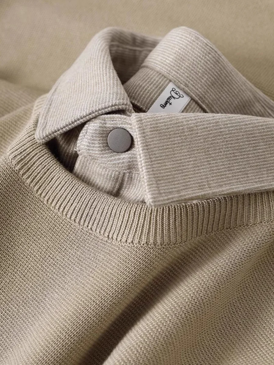 

Высококачественный утепленный вязаный свитер с воротником для мужчин и женщин, модный, с защитой от солнца, свободного кроя, с длинными рукавами, стандартной длины, стильный дизайн