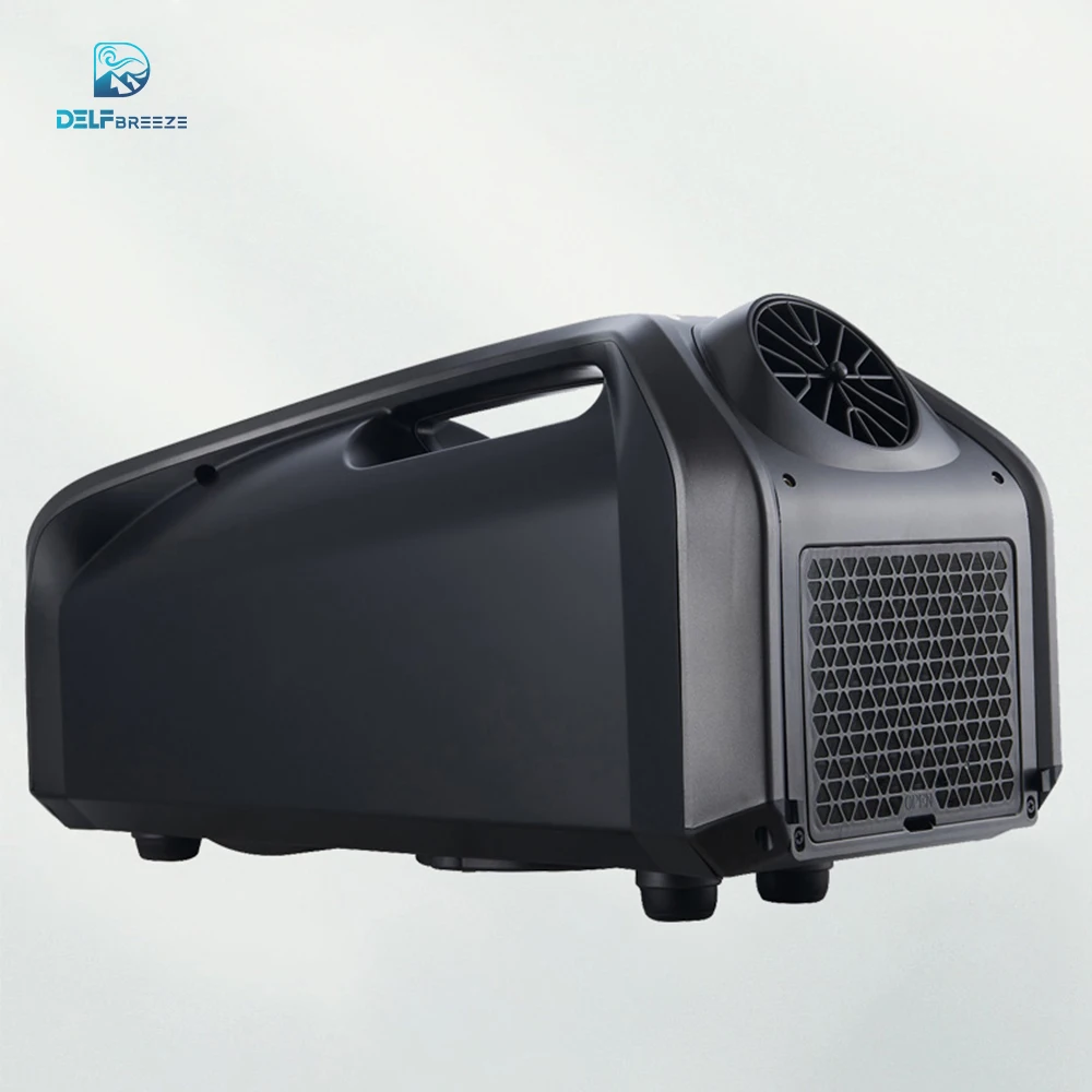 

New Design One-hand Handling DC12V 24V Small Portable AC Personal Air Cooler Conditioner For Tents Camping