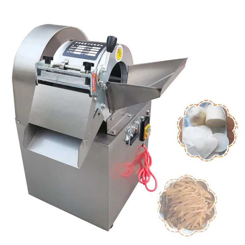 Commercial Vege Ginger edder Automatic Potato Radish Fruit Slicing edding hine For Sale