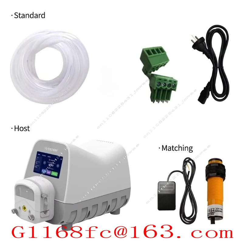 Kamoer UIP-WIFI-E 1500ml/min Flow Rate Touch Screen Foot Switch Control Smart Dispensing Peristaltic Pump