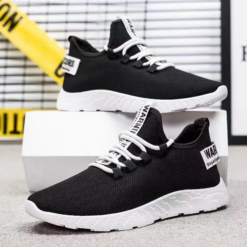 Men's Shoes Spring and Autumn New 2025 Popular Men's Trendy Mesh Sports Cloth Casual Shoes Men's Foreign Trade Source