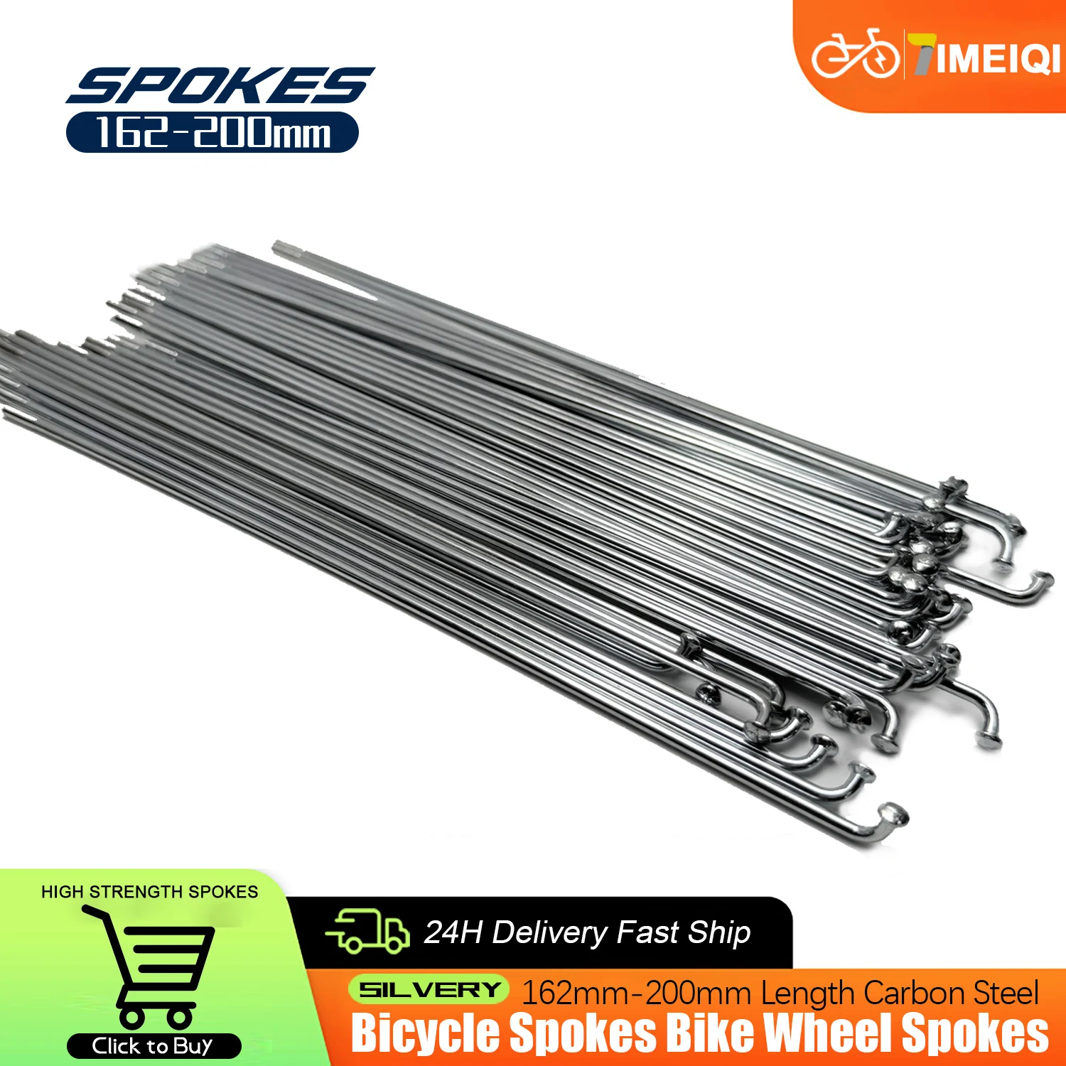 

12 г спицы для электрического велосипеда, диаметр 2,5 мм, длина 162/171/173/182/187/190 мм, стальные спицы с сосками, спицы для горного и шоссейного велосипеда