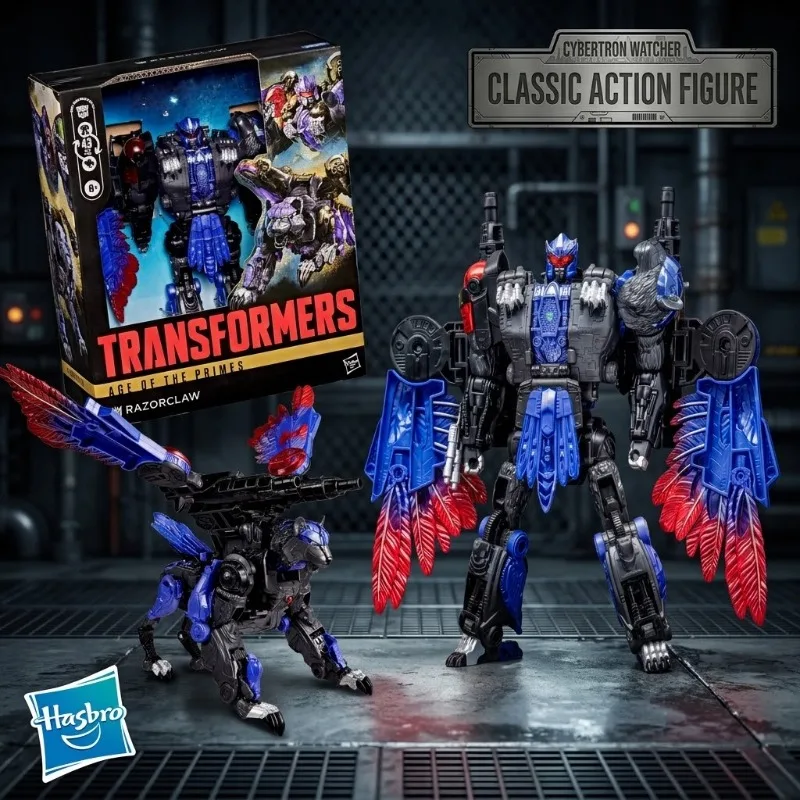In Stock Transformation Robot Age of the Primes Razorclaw Leader Class Griffin Beast Mode Collectible Figure