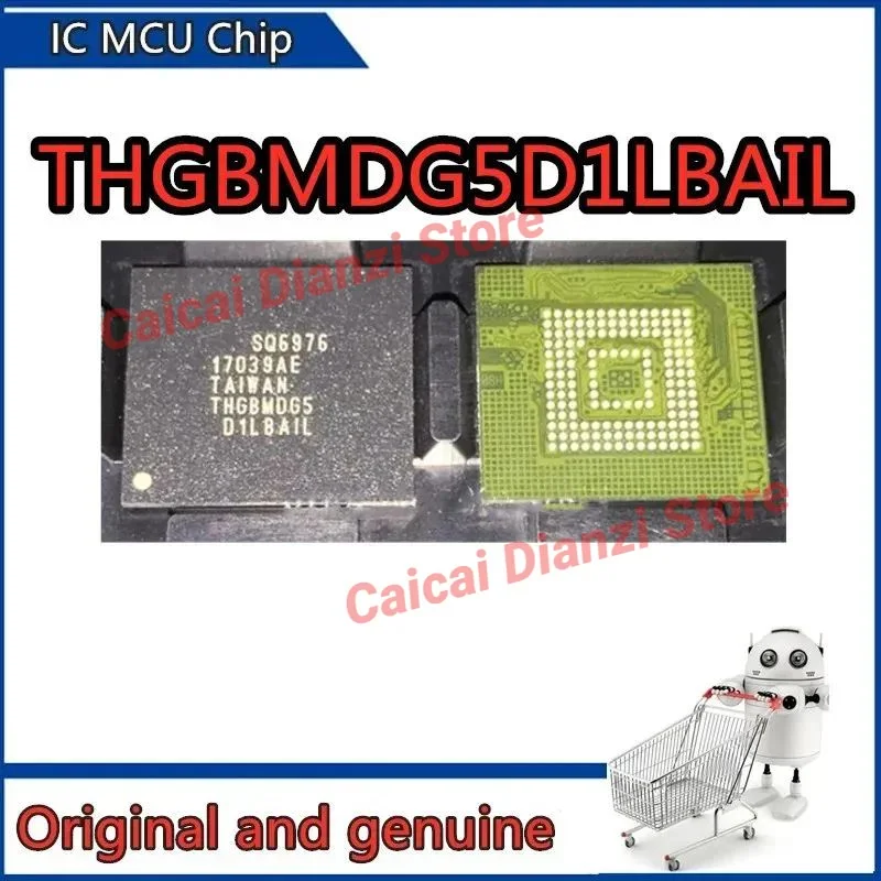 10-1PCS THGBMDG5D1LBAIL 4GB EMMC BGA THGBMDG5D1LBA1L 1-10piece 100% New Original