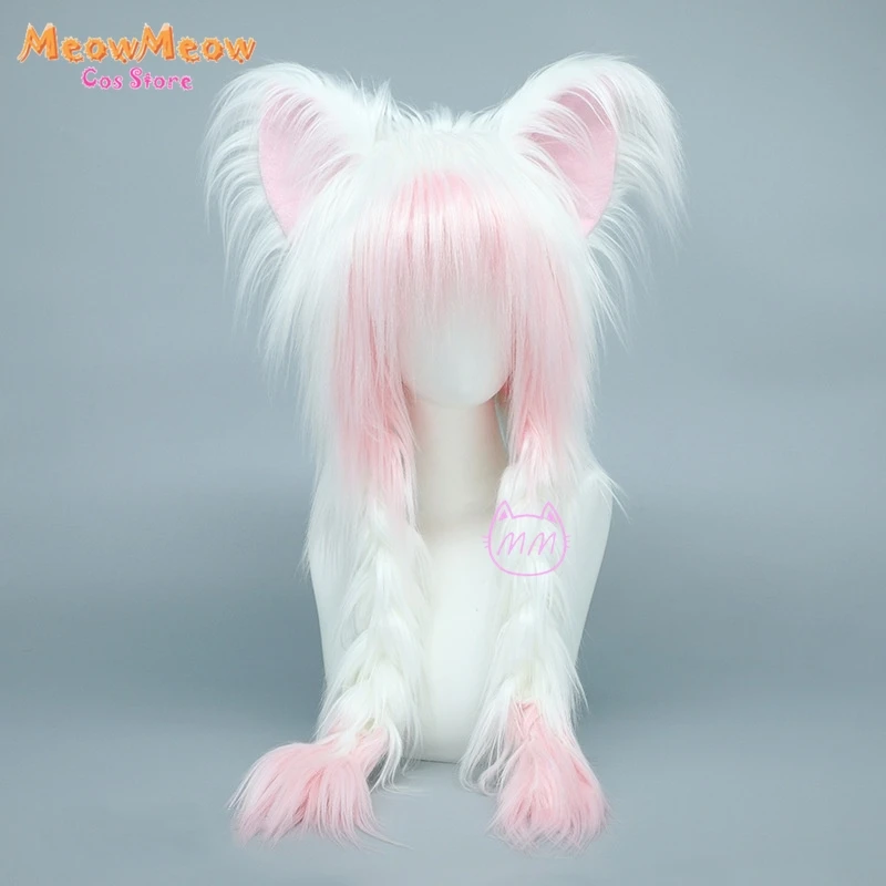 

Милая шляпа с изображением кота Y2K, наушники, шляпа для косплея, платье для выступлений, серьги, костюм с ушками животных, только шляпа, шляпа для Хэллоуина