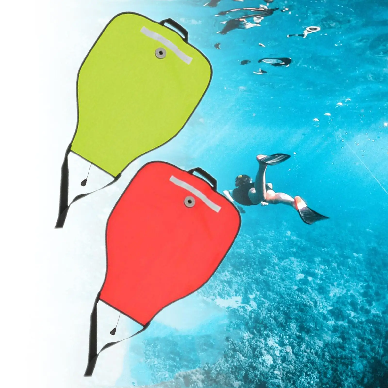 Scuba Diving Lift Bag Diving Float Buoy for Swimming Underwater Snorkeling