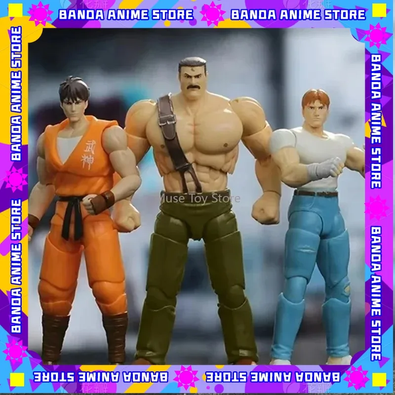 

In Stock 52TOYS Action Figure CAPCOM Final Fight, 1PC Collectible Desktop Decoration, Creative Gift for Birthday, 3.75inch/10cm