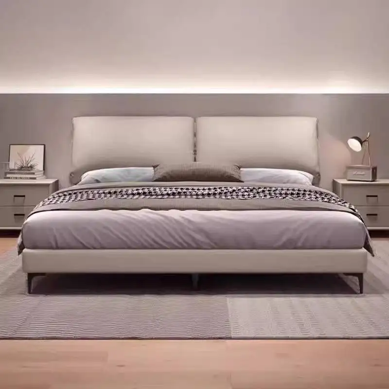 Decoration Bed Frames Accessories Lumbar Support Household Bases Bed Frames Bedroom Double Luxury Cama Full Size Home Furniture