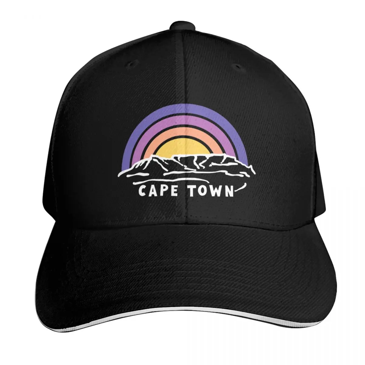 Cape Town Table Mountain South Africa Cape of Good Hope Cape Town Souvenirs Baseball Cap Men Women Casual Summer Sport Sun Cap