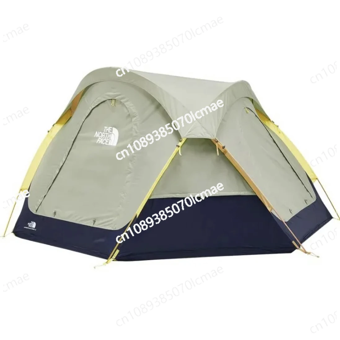 Outdoor Camping Waterproof and Windproof 3-person Tent