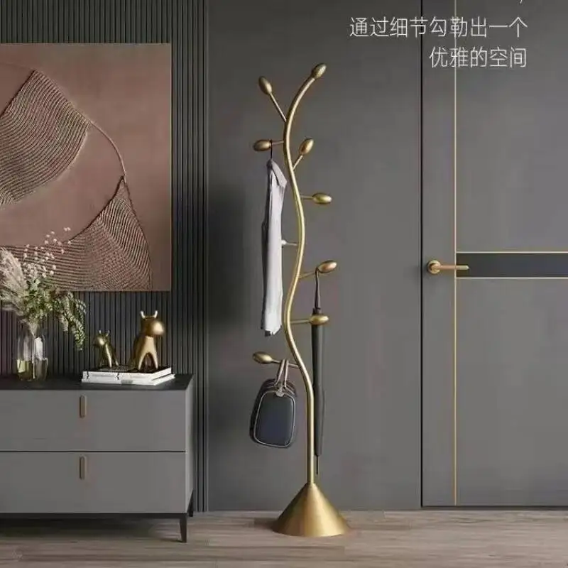 

Black Rack Minimalist Clothes Floor Metal Bedroom Hangers Stand Clothes Rack Home Modern Perchero De Pie Hallway Furniture