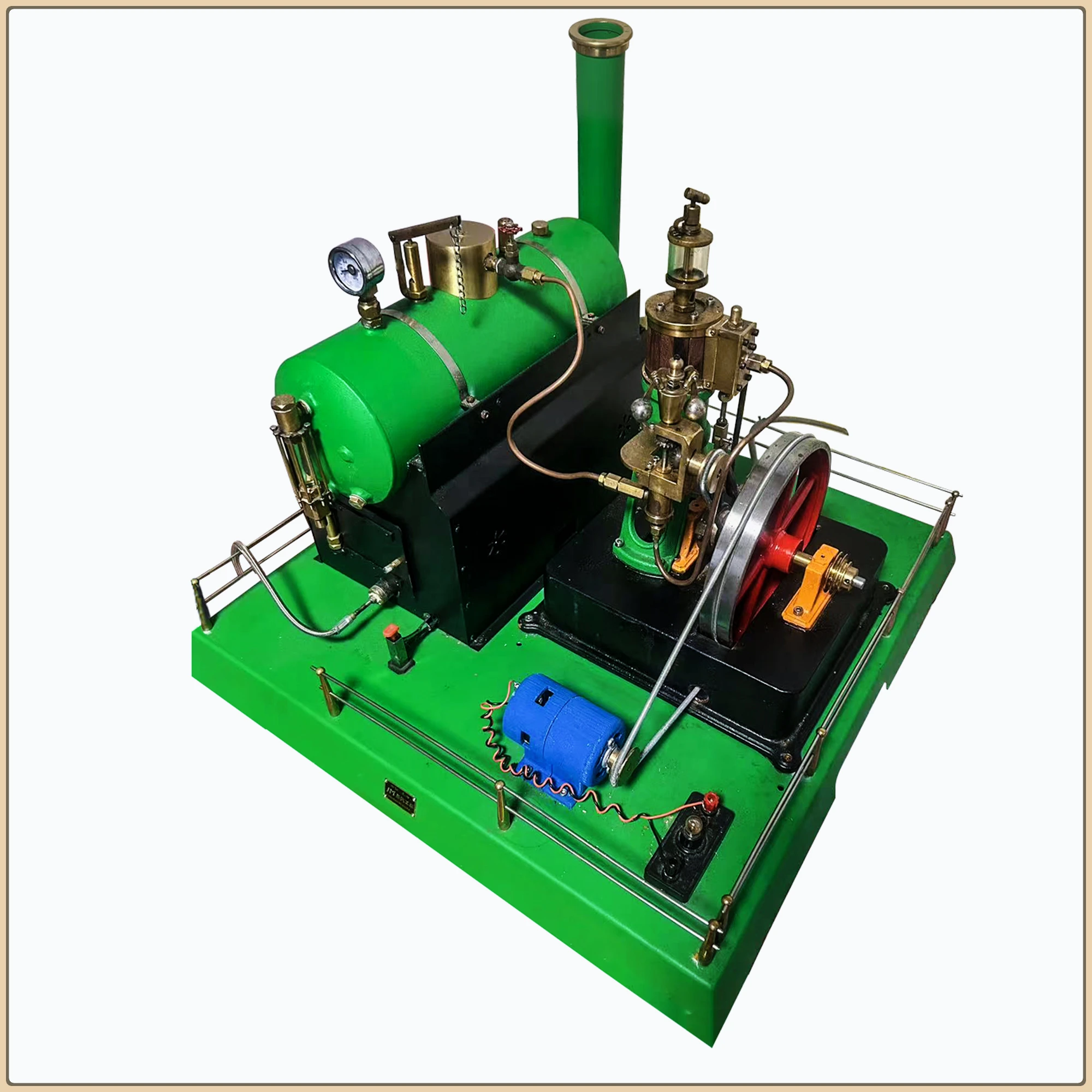 Nuevo modelo de motor de vapor de tren, totalmente de Metal, alta calidad, puede iniciar el regalo de colección de laboratorio científico de alta potencia