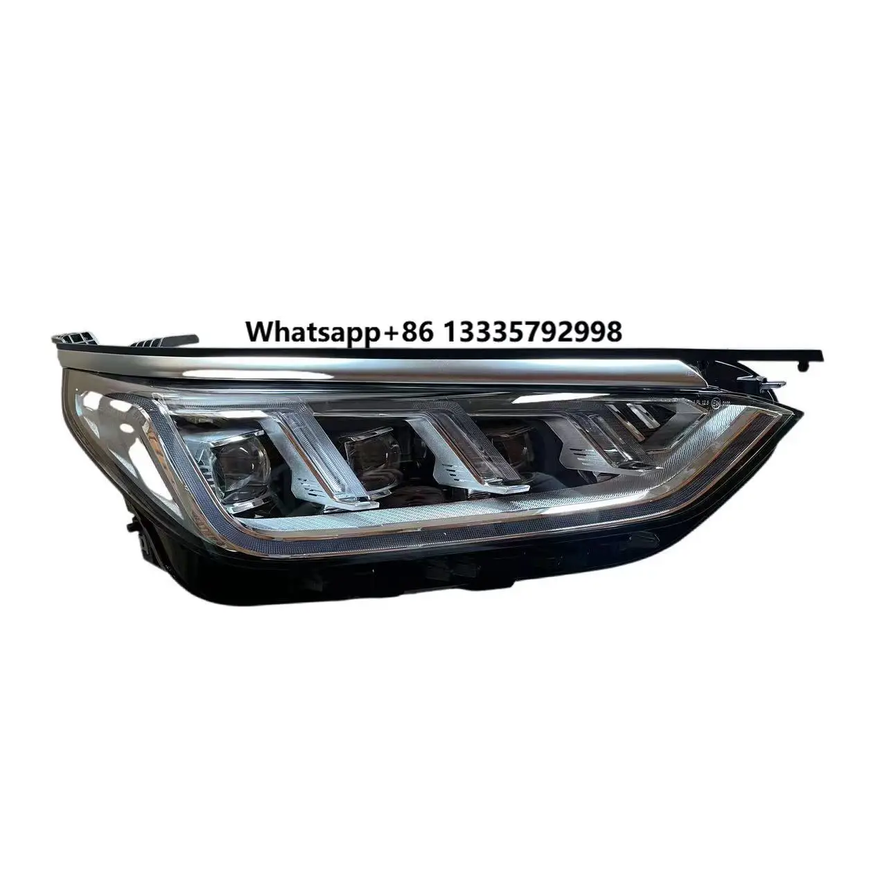 

A Set Wholesale China Cars Headlight New Energy Car Fuel Version of the High-grade Full LED BYD Song Plus Headlight Assembly