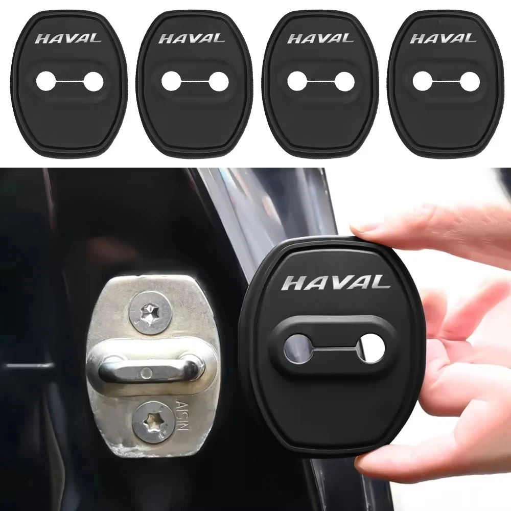 Silicone Auto Door Lock Cover Rustproof Anti-Rust Dustproof Protector For Haval Jolion H6 M6 Dargo Raptor F7 H7 H9 F4 H2S H3