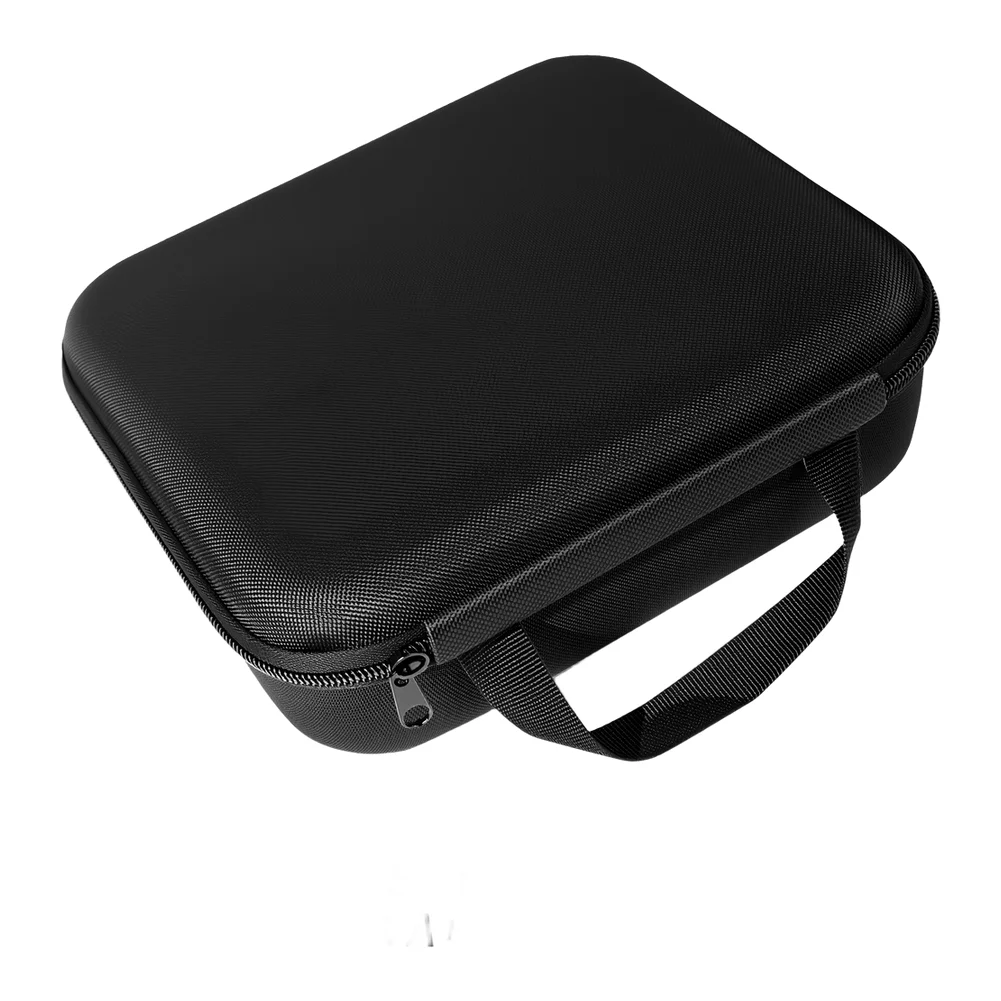 Black Tool Organizer Portable Tool Case Oxford Cloth Material Foldable Design Dustproof Protection Compact Storage