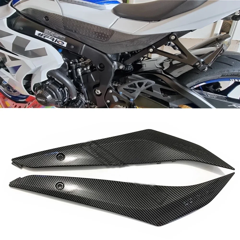 Motorcycle Fuel Tank Side Panel Frame Cover Fairing Guard for Suzuki GSXR GSX-R 1000 GSXR1000 K17 L7 2017 2018 2019 2020 Carbon