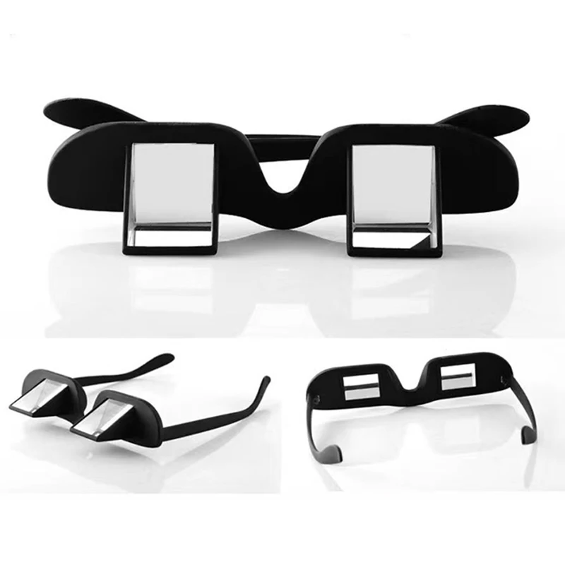 Hot Sale Lazy Eyeglasses Lazy Reading Glasses Prismatic Horizontal Glasses Lying Down Bed Reading Watching HD Readers Glasses