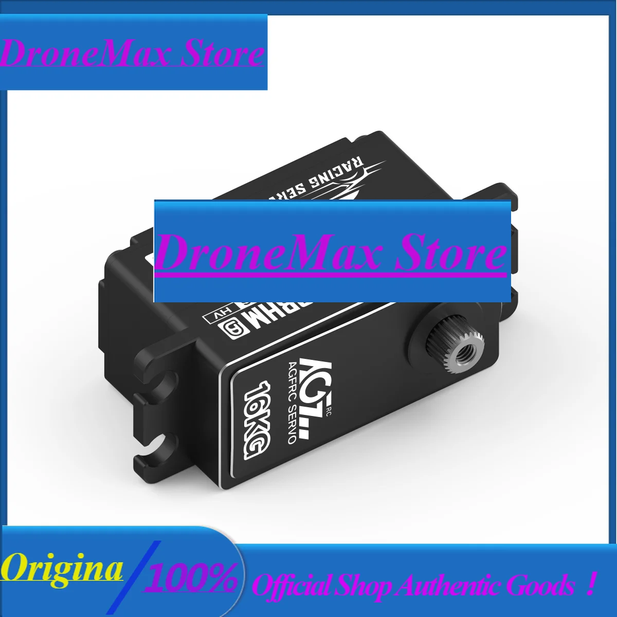 DrMasAGFRC A62BHM-O High Durable Steel Gear 16KG Super Power Low Profile Brushless RC Servo RC Car Robot Boat Helicopter Airplan
