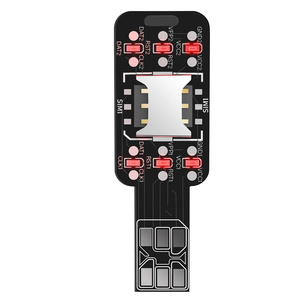 SIM card tester quick fault check For fast signal detection mobile phone repair tool compact lightweight portable design