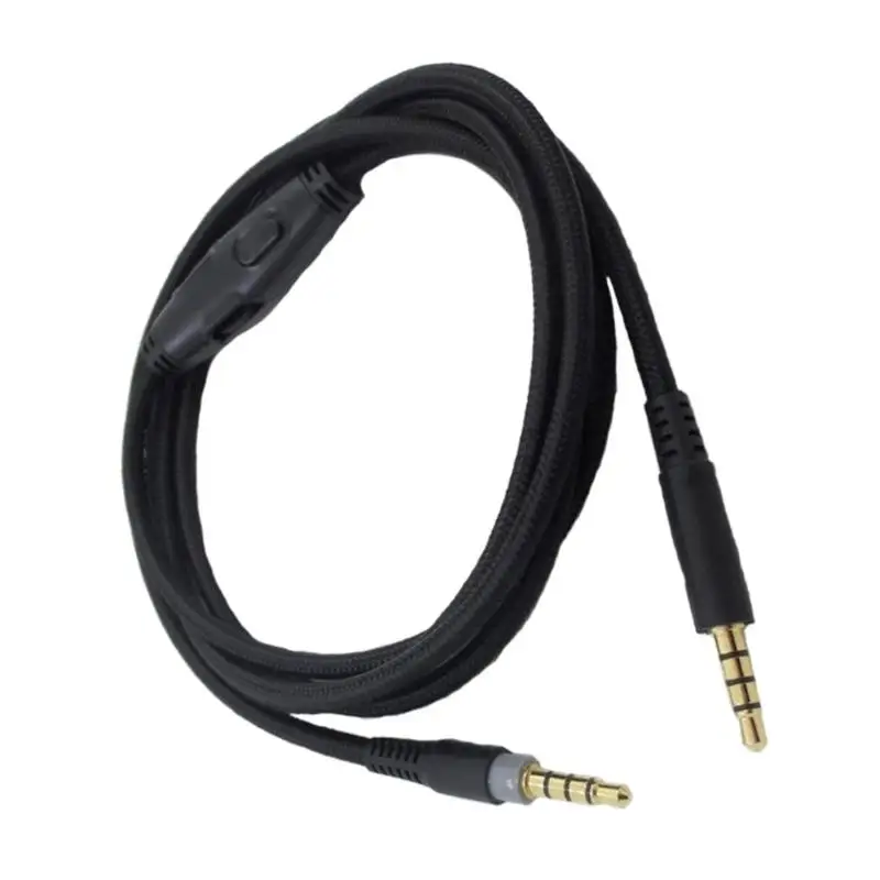 Aux Cable 3.5mm Headsets Cable for Cloud Improve Gamings Experience with Clear and Realistic Sound Extension Cable