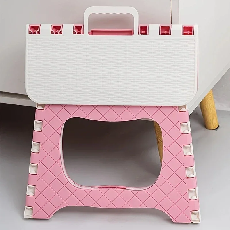 Plastic Folding Stool, Portable Outdoor Stool, Household Mazza Children's Learning Stool, Train Stool
