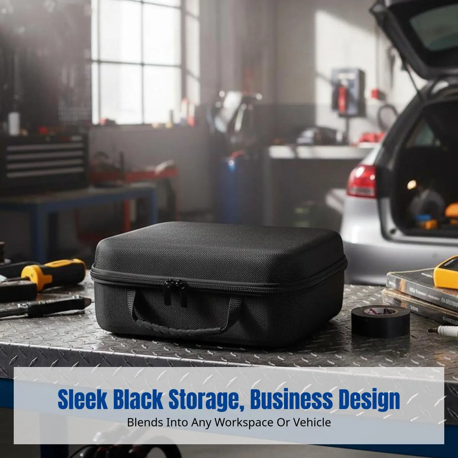 Reinforced Waterproof Tool Case Portable EVA Bag Heavy Duty Oxford Fabric for Job Site Electrician Working Tools