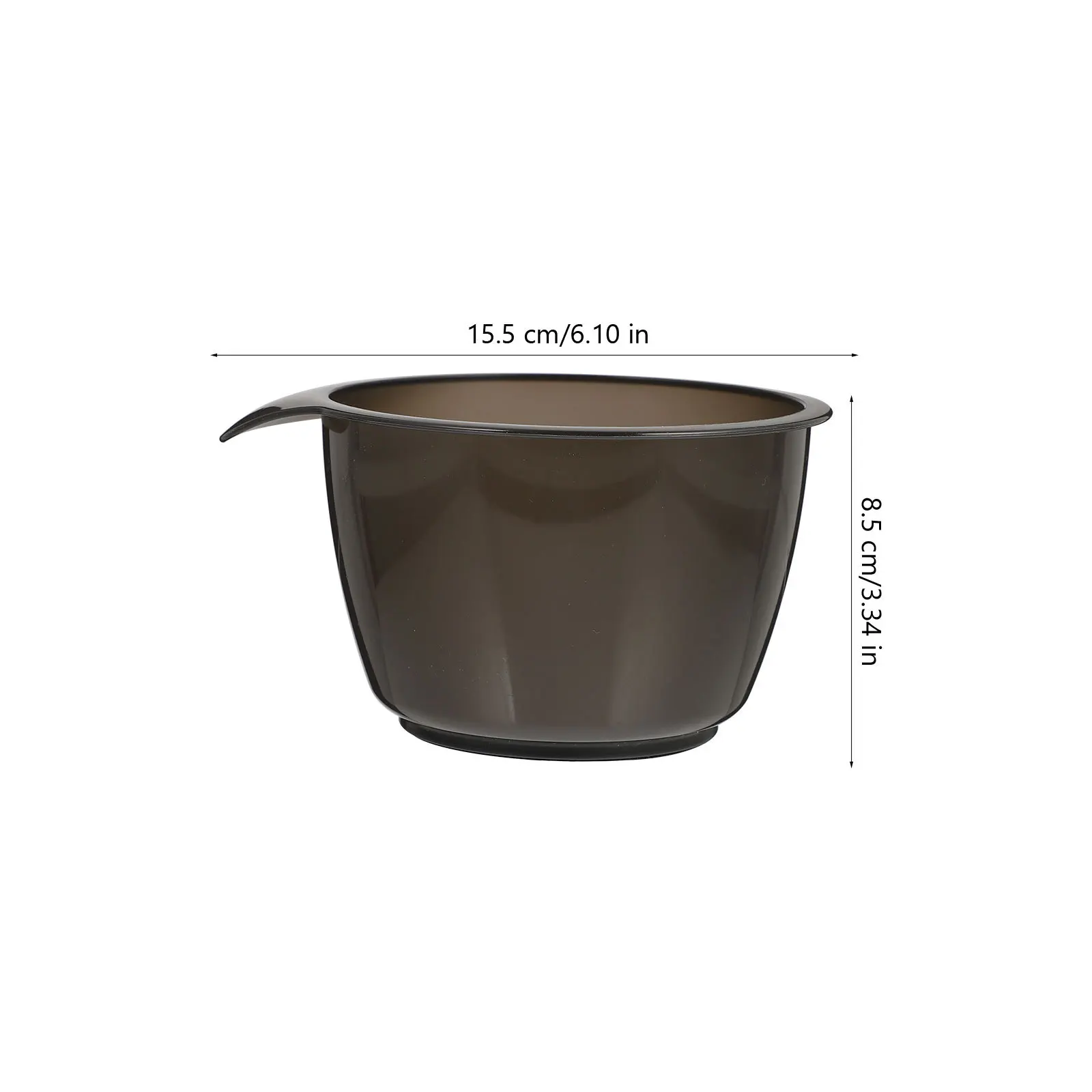 2pcs Hair Color Plastic Bowl With Handle Durable Compact Tint Mixing Bowl For Salon Home Use Easy Clean Color Dye Tool - Image 5