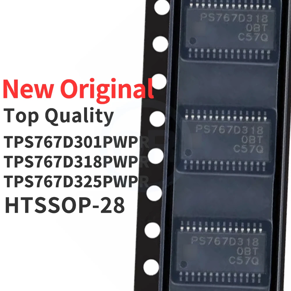 

(5 шт.) TPS767D301PWPR TPS767D318PWPR TPS767D325PWPR HTSSOP-28 Новый оригинальный
