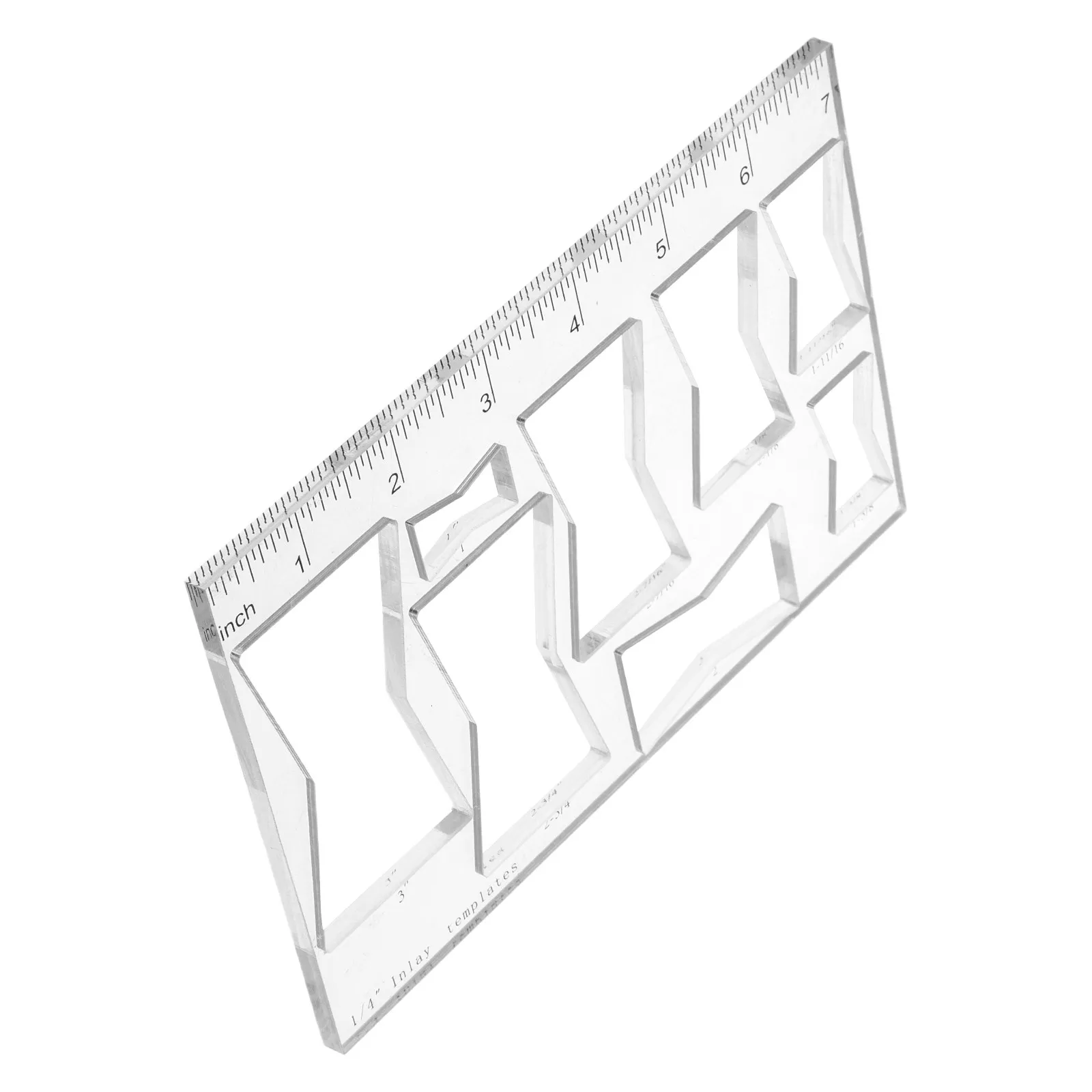 8 in 1 Butterfly Inlay Template Wood Router Jig Clear 3Mm Acrylic Bow Tie Woodworking Router Accessories for Precise Wood Inlay