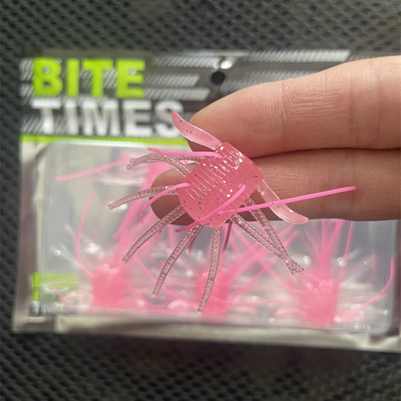 LURETV RAID SAME STYLE 5PCS 1WAY HYBRID ZBYFDKGY SOFT BAIT LURE BITE