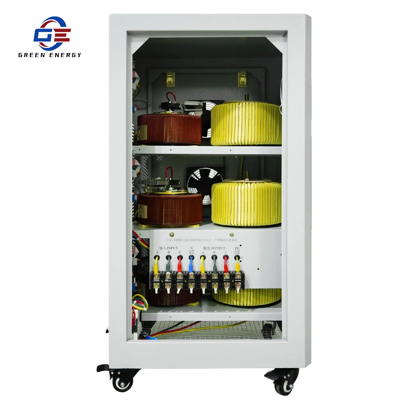 Top SJW 10KVA 15KVA 20KVA 30KVA Three Phase Auto Voltage Stabilizer Regulator for sale