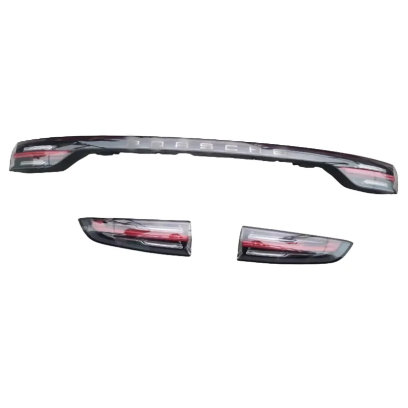 Adequado para porsche cayenne luz traseira 9y0945095 9y0945096 9y0945081 luz de freio original usada versão da ue