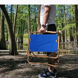 Portable Folding Lounge Chair Durable Chair Change Supply Safety Guard Tool Outdoor Aluminium Alloy Portable Folding Picnic