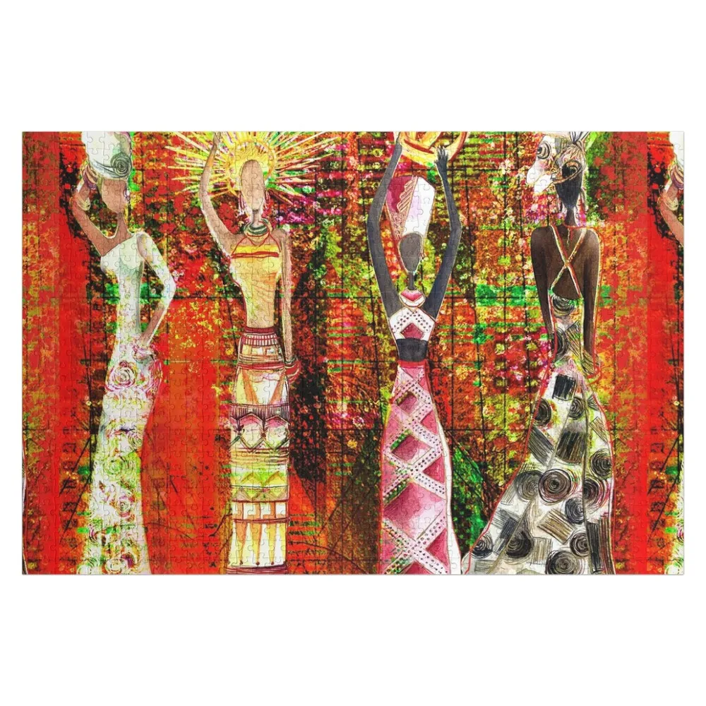 African Supreme Graffiti Jigsaw Puzzle Wood Name Wooden Decor Paintings Scale Motors Puzzle