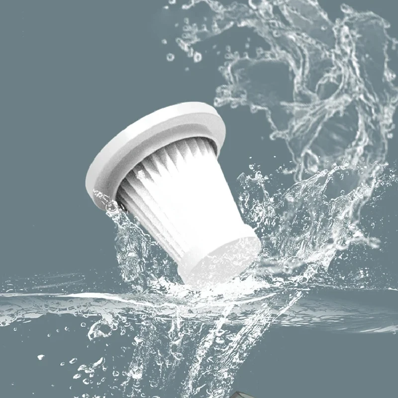 Автомобильный портативный ультрамощный пылесос для сухой и влажной уборки