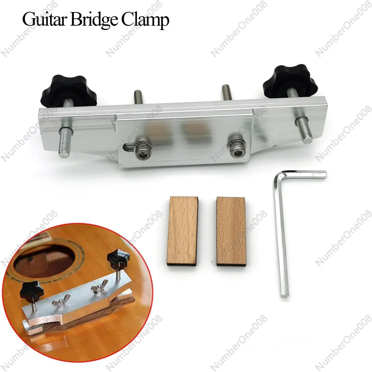 (Metal) Acoustic Guitar Code Bonding Repair Fixture, Piano Bridge Gluing, Degumming and Bonding, Luthier Tools