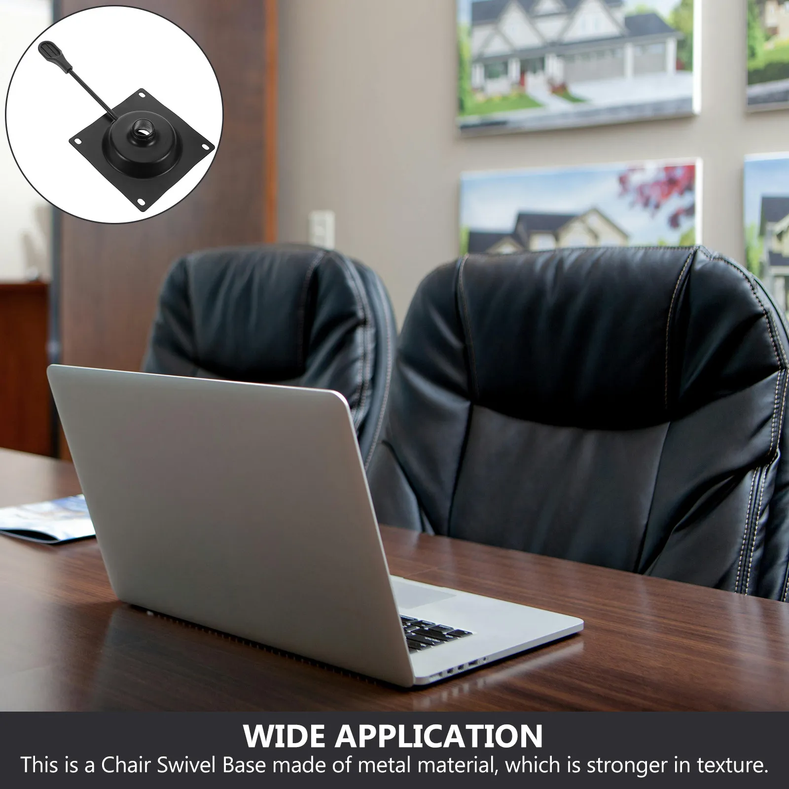 Heavy Duty Metal Office Chair Swivel Base Replacement Plate Tilt Adjustable Control Mechanism for Desk Chair Swivel Base Parts
