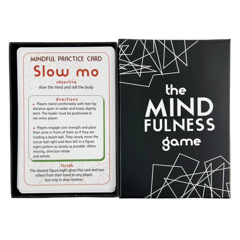 Mindfulness Therapy Games The Mind Fulness Game Social Skills Kids Teens And Adults 40 Cards For Playing Card Game Board Game