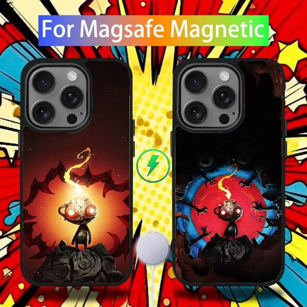 

Game The M-Midnight W-Walk Phone Case For iPhone 17,16,15,14,13,12,11,Pro,Max,Plus,Mini,SE4,E Magnetic Magsafe Wireless Charging