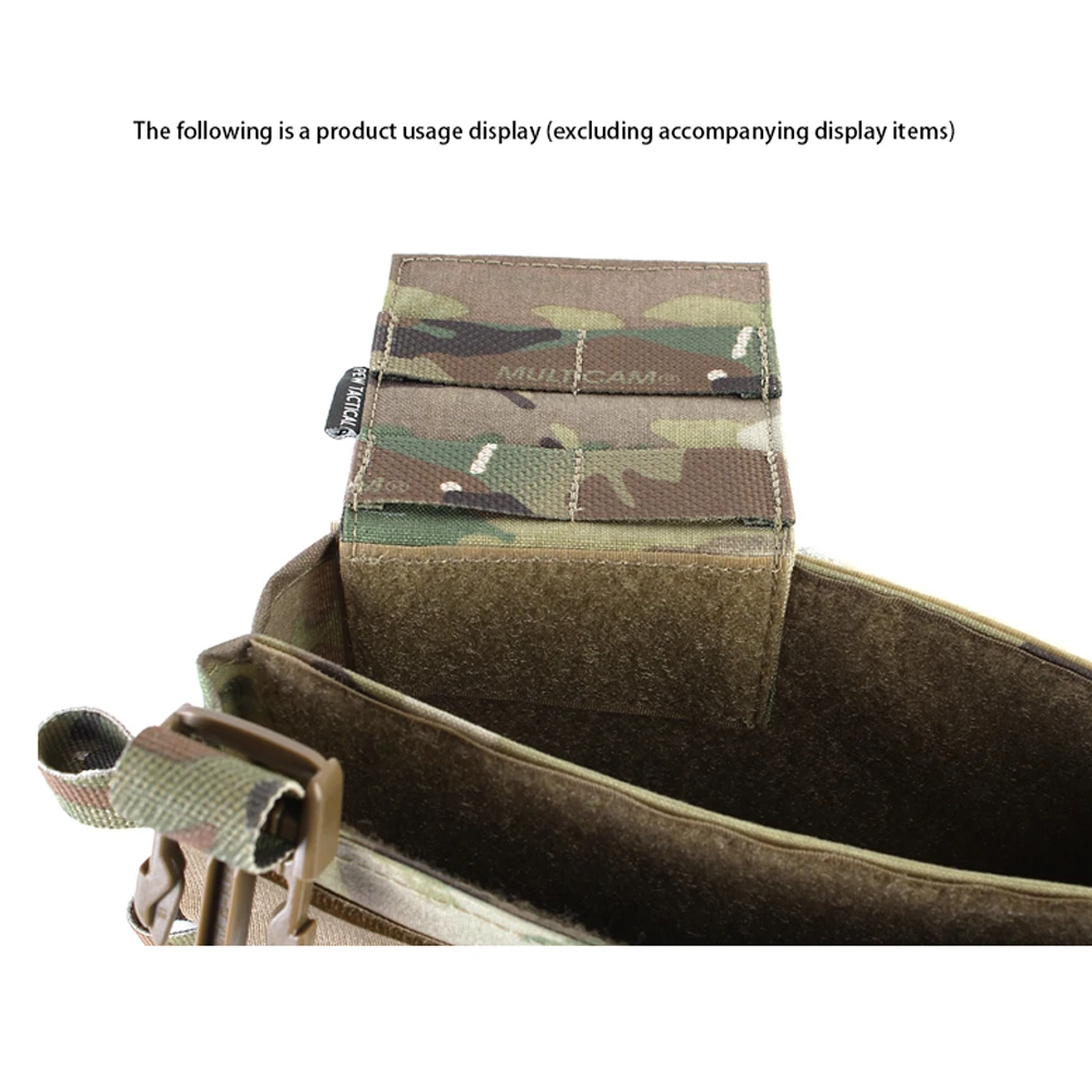 MK3 / MK4 Borsa principale per pannello frontale da appendere al petto all'aperto MOLLE Mezza copertura fai-da-te