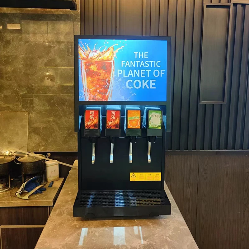 يوان يين بوست مزيج موزع المشروبات الغازية 3 نكهات الصودا نافورة آلة الكولا صنع وظيفة التبريد #5