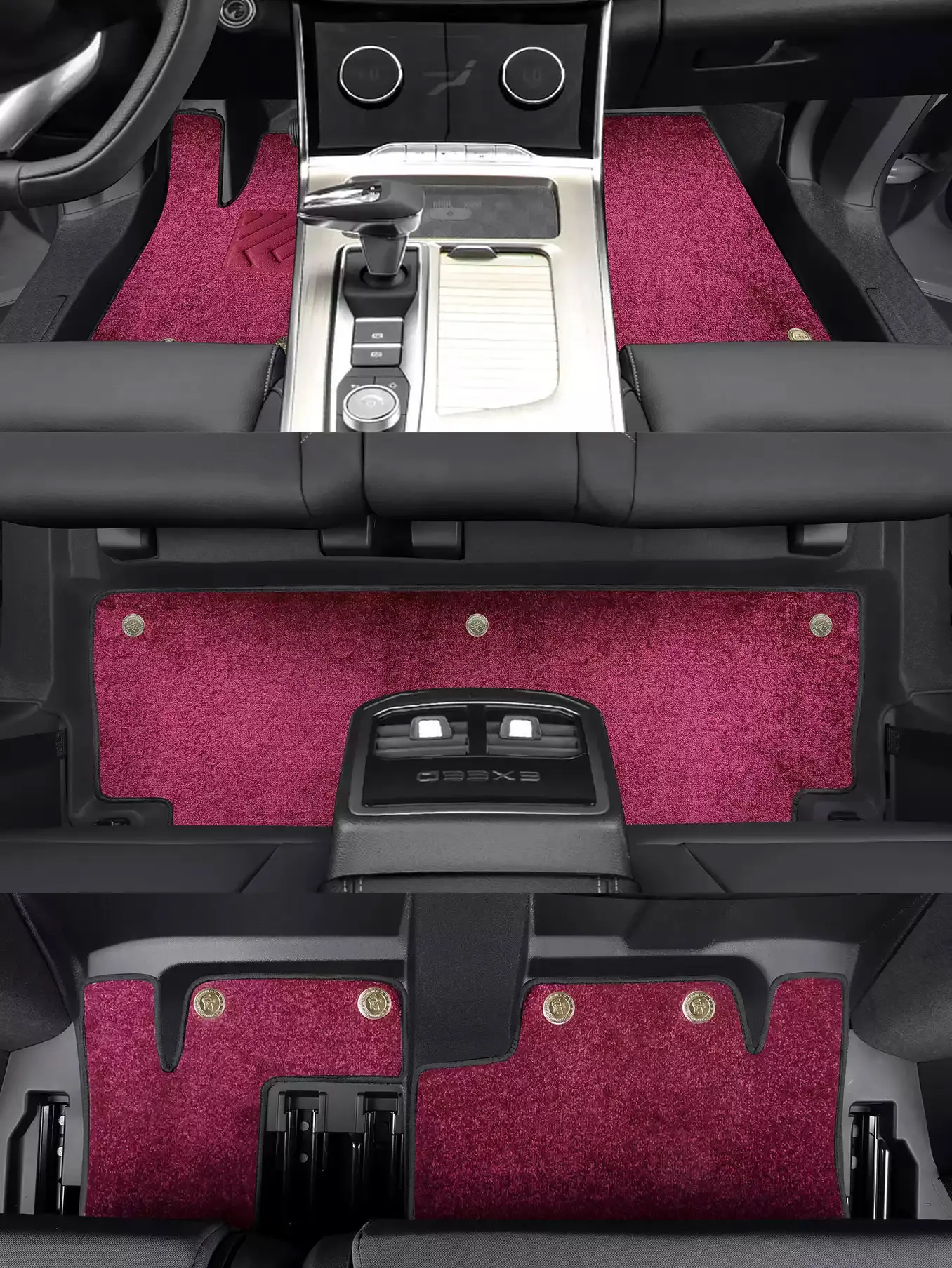 Left-Hand Drive Car Custom Fit Floor Mat For EXEED VX 2021-2026 Waterproof Odorless Durable Full Coverage Floor Liner Foot Mat