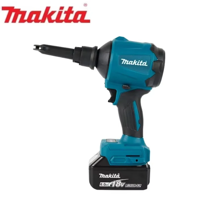 

Makita DAS180 rechargeable air dust collector with drill brush for cleaning and blowing 18V wireless lithium battery charging