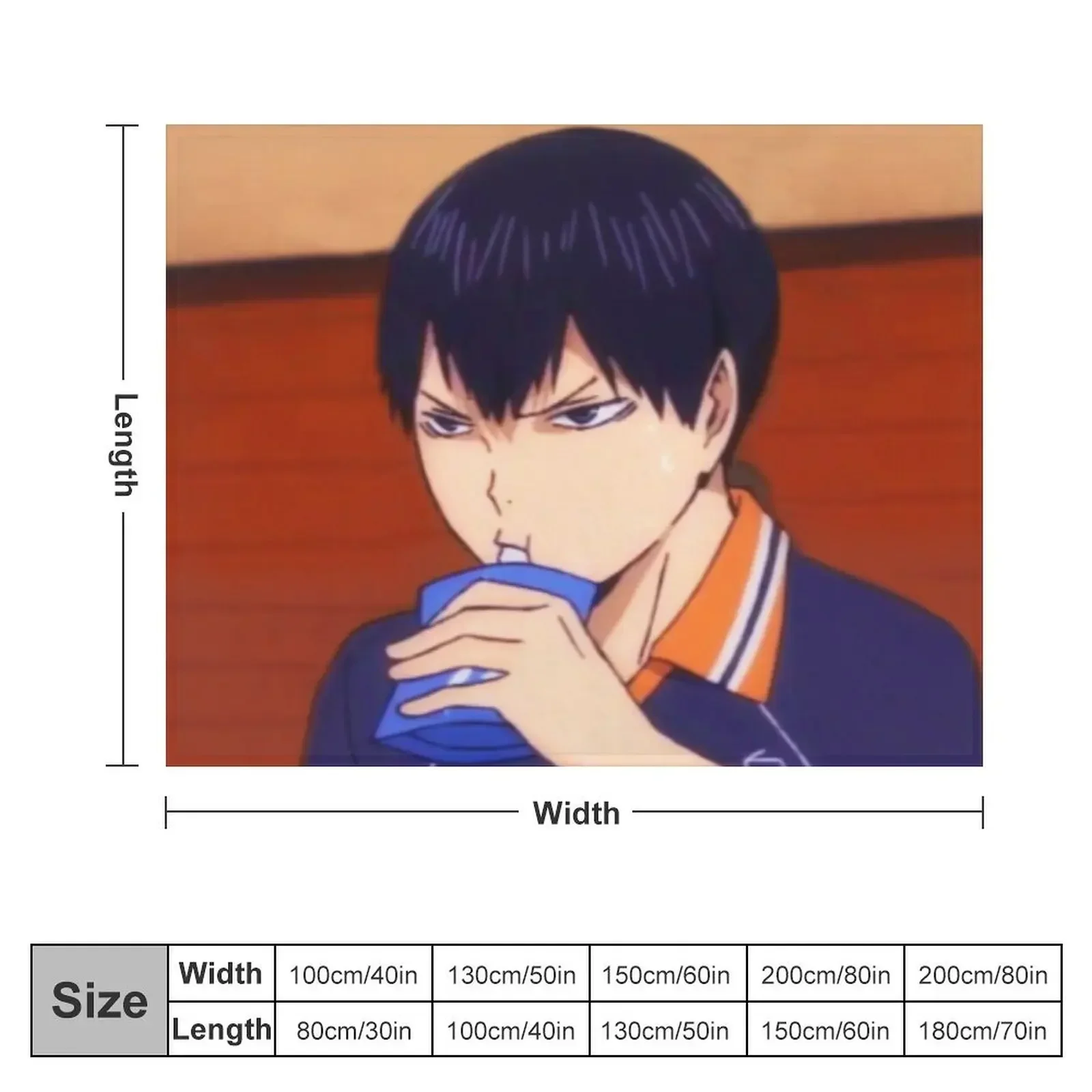 kageyama-nice kill Throw Blanket Weighted Sofa Throw Blankets